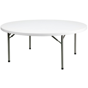 location table ronde pliable